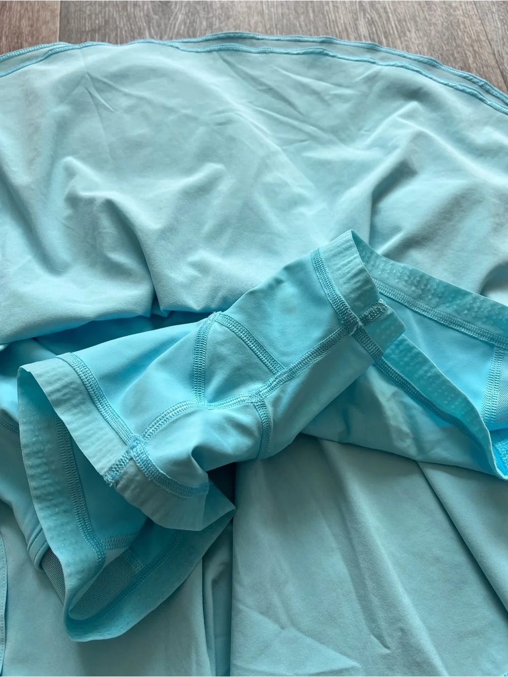 Lululemon Court Rival High-Rise Skirt Cyan Blue
